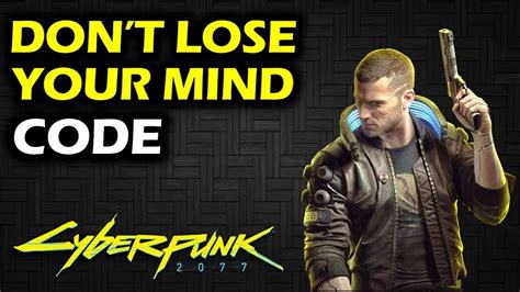 cyberpunk don't lose your mind|cyberpunk don't lose your mind best choice.